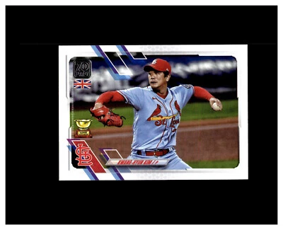 2021 Topps UK #176 Kwang-Hyun Kim St. Louis Cardinals All-Star Rookie Cup - Image 1 of 2