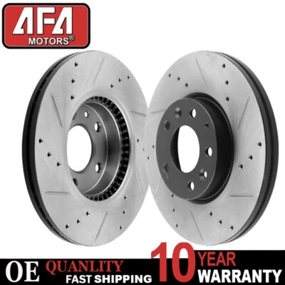 Rotores de freno de disco delanteros para 2006 2007 2008 2009 - 2012 Fusion MKZ Mazda 6 Milan Foto 1 de 4