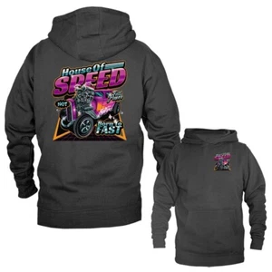 Sudadera con capucha House of Speed Hot Rod clásica vintage para vehículo de coche - Imagen 1 de 10