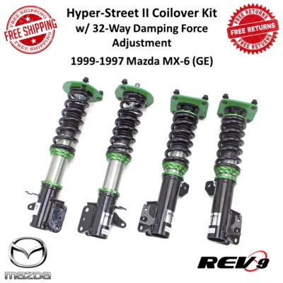 REV9 Hyper-Street II Coilover Suspension Upgrade Kit for 93-97 Mazda MX-6 (GE) - Image 1 of 4