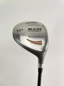 Ram Golf 3 Wood 15* Regular Flex Graphite /Right Handed /Golf Pride /16359 - Picture 1 of 15