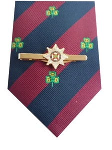 Irish Guards Krawatte & Krawattenclip Set p295 - Bild 1 von 3