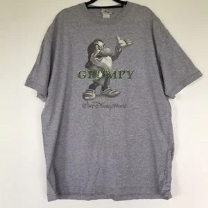 Camiseta Walt Disney World SS Para Hombre Gris con Estampado Frontal Enano Gruñón Talla Desconocida - Imagen 1 de 8