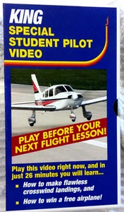 KING Special Student Pilot Video: Play Before Your Next Flight Lesson, VHS-1992 - Picture 1 of 2