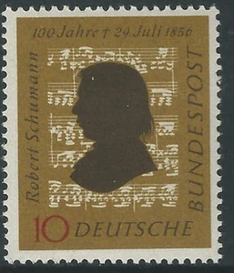 Germany 1956 Robert Schumann MUH - Michel 234 - Foto 1 di 2