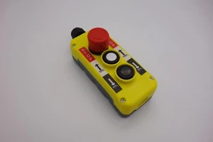 1PC 2 Buttons with Emergency Stop Hoist And Crane Pendant Control Station COP - Picture 1 of 6