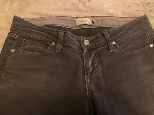 Adorable PAIGE Blue Heights Skinny Jeans Brown Wash Size 28 - Excellent! - Picture 1 of 5