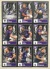 2022 NRL ELITE SERIES RUGBY LEAGUE CARDS - MELBOURNE STORM TEAM SET - LAST ONE