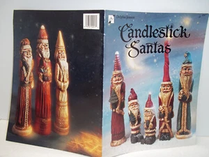 Candlestick Santas Painting Pattern Book Delpha Jensen - Picture 1 of 2