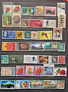 NEW ZEALAND STAMPS - MIXED LOT - DECIMAL - ALL DIFFERENT. - Picture 1 of 1