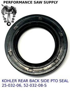 1 PTO BACK SIDE CRANKSHAFT SEAS FITS KOHLER CH18, CH20, CH22, CH25, CH620, CH740 - Picture 1 of 1