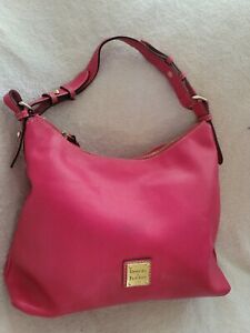 Dooney & Bourke Pink Saffiano Hobo handbag