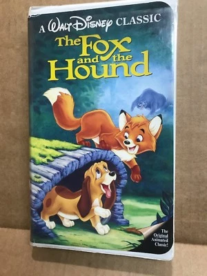 Disney Classic Original VHS The Fox and the Hound Black Diamond Edition Release - Image 1 of 4