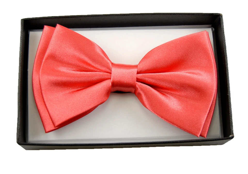 Para Hombres Unisex Boda Fiesta, Esmoquin Sólido Brillante Pajarita Foto 1 de 1