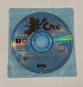 Croc Legend of the Gobbos Sega Saturn OEM Disc Only Clean 💿 Tested Works 👀