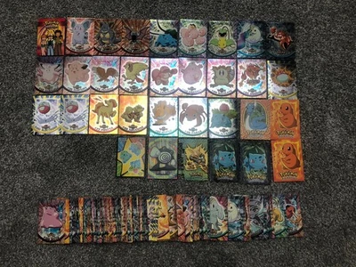 Vintage Pokemon Card Lot Topps Foil Holo 158 Cards 24 Holos Charizard Venusaur - Image 1 of 4
