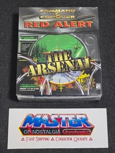 PC Computer RED ALERT The Arsenal SEALED New Windows COMMAND & CONQUER C&C VGA - Picture 1 of 6