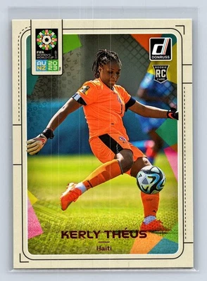 Kerly Theus 2023 Donruss FIFA Women's World Cup RC Haiti #75 - Image 1 of 2