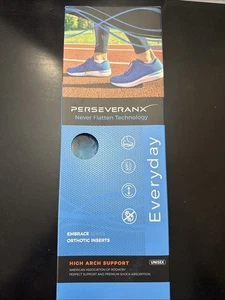 NASA Grade Plantar Fasciitis Insoles – High Arch Support Unisex Men Women XL - Picture 1 of 7