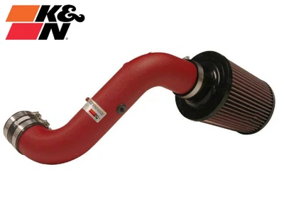 Sistema de admisión de aire frío de aluminio rojo K&N para Acura RSX/Honda Civic 2000-2006 2,0 L Foto 1 de 4