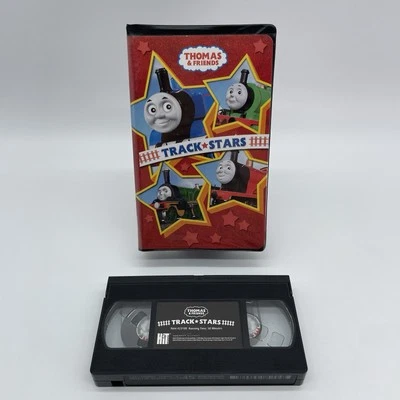 Thomas & Friends Track Stars VHS 2006 Thomas Percy Emily James Train Clamshell - Image 1 of 4
