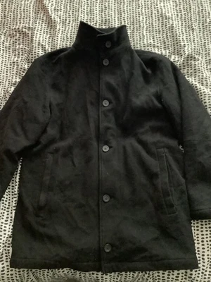 mens   M&S  collezione warm winter coat  small, zip and button, 37 inch chestvgc - Image 1 of 3