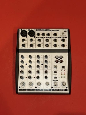 Behringer Eurorack UB802 Ultra-Low Noise 8 Input 2 BUS Mixer w/Power Supply READ - Image 1 of 4