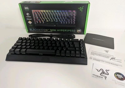 Razer BlackWidow V3 Mini HyperSpeed Yellow Swiches neuwertig OVP - Bild 1 von 4