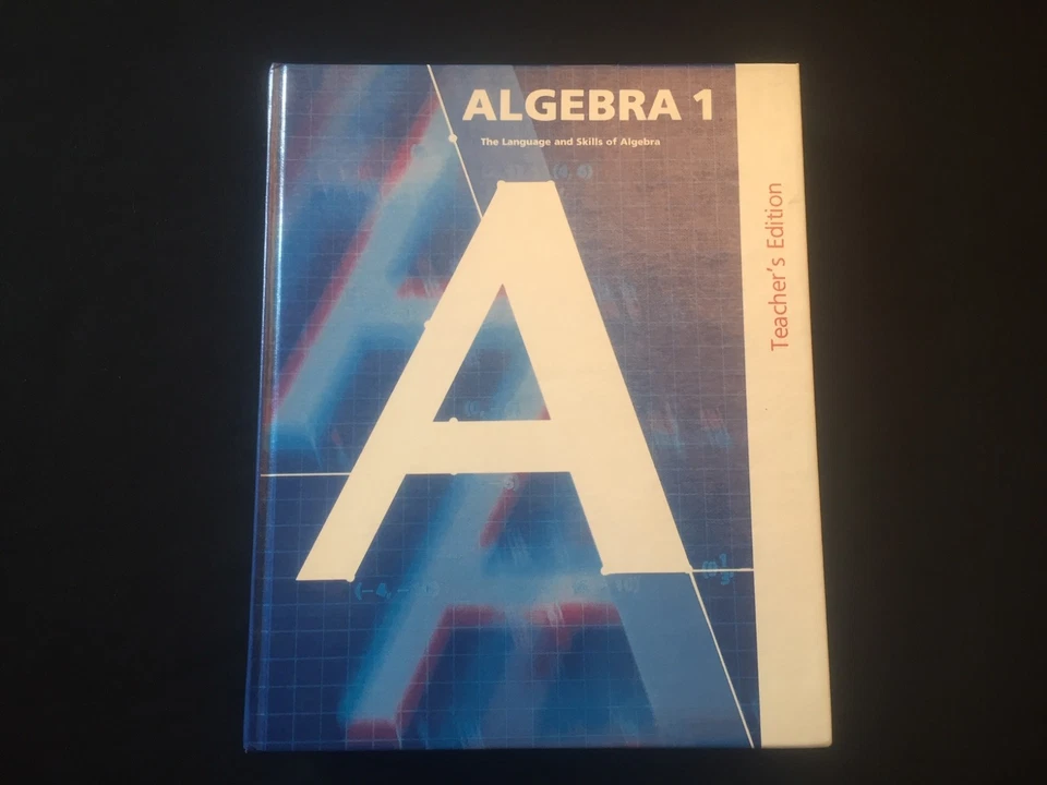Algebra 1: The Language and Skills of Algebra - Teachers Edition; Dupee - NICE - Image 1 of 4