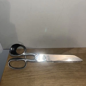 Ciseaux Anciens de Tailleur Drapier Monolux NOGENT 25 cm Outil de Métier - Picture 1 of 7