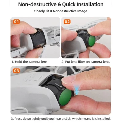 Lens Filter for Camera Filters Gimbals Protector Camera Filters Kit - Image 1 of 4