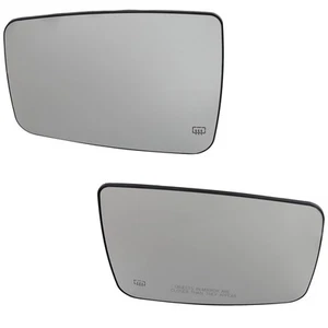 Mirror Glass Set For 2011-18 Ram 1500 Heated with backing plate - Picture 1 of 12