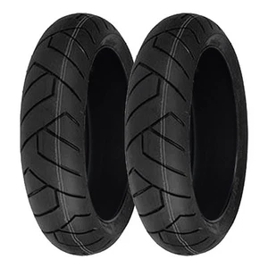 TYRE PAIR VEE RUBBER 130/60-13 60P VRM-119 + 120/70-12 60P VRM-119C - Picture 1 of 5