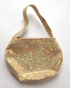 Bolso de mano dorado para muñecas American Girl de 18 - Imagen 1 de 1