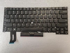 Teclado FABRICANTE DE EQUIPOS ORIGINALES DE EE. UU. para Lenovo ThinkPad T490S T495S P1 X1 Extreme Gen1 Gen2 sin punto - Imagen 1 de 2