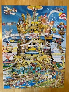 TOWER OF BABEL -Comic Relief Puzzle BY CEACO 750 pc - Compete - Picture 1 of 3