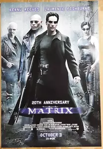 The Matrix (1999) Filmplakat Original DS 27x40 NEUWERTIG - Bild 1 von 1