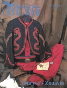 North South Trader Civil War V25 N4 Duryee's Zouaves Carolina del Norte Soldado CSA - Imagen 1 de 9