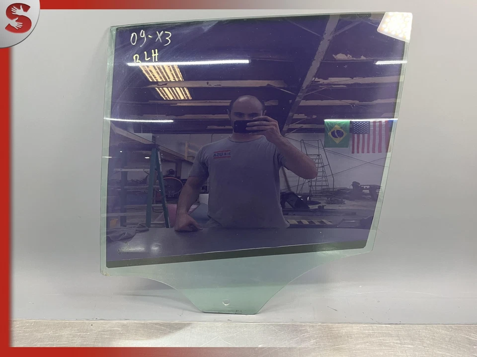 Puerta de ventana de vidrio tintada para conductor lado trasero izquierdo Lh OEM BMW X3 E83 2004-2010 Foto 1 de 4