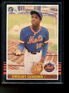 1985 DON RUSS BOX BOTTOM #PC1 DWIGHT GOODEN METS ROOKIE MINT E015807 - Picture 1 of 1