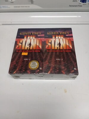 The Stand: Parts 1 & 2 (VHS) New Sealed - Steven King - TV Mini-Series FREE SHIP - Image 1 of 4