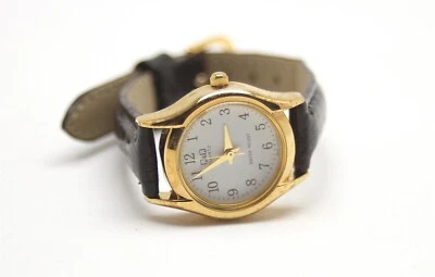 Citizen Q&Q Womens Analogue Quartz Watch with Leather Strap - image 1 of 4