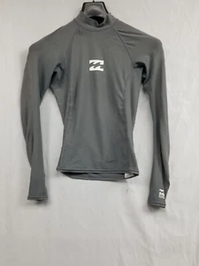  Billabong SunShield UPF 50 Protection Gray Long Sleeve  Size 10 Shirt - Picture 1 of 9