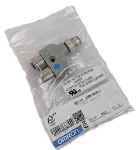 Omron XS5R-D426-1 Sensor Connector Y-Joint Plug/Socket M12 SmartClick 4-Pin NEW - Bild 1 von 5