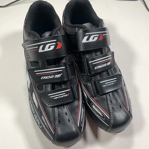 Louise Garneau Cycling Shoes Bike Black ErgoAir HRS-80 Women Size US 7 EU 38 - Picture 1 of 9