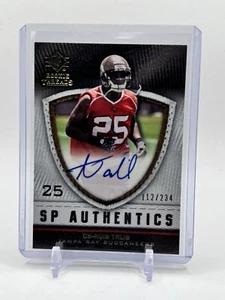 2008 SP Rookie Threads SP Authentics /234 Aqib Talib #SP-AT Rookie Auto RC - Picture 1 of 2