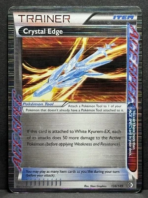 Pokemon TCG Crystal Edge Holo Card 138/149 Rare Boundaries Crossed MP - Image 1 of 4