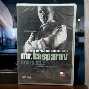 NOWY ZAPIECZĘTOWANY PAN Kasparow - Jak grać w Najdorf - Tom 1 Seria 2 Szachy - Zdjęcie 1 z 3