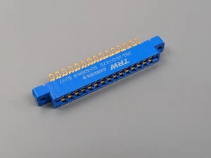 (2) Connecteurs de bord de carte TRW 251-15-50-170, 0,156 pouces, 30 broches, anneau de soudure - Photo 1/4