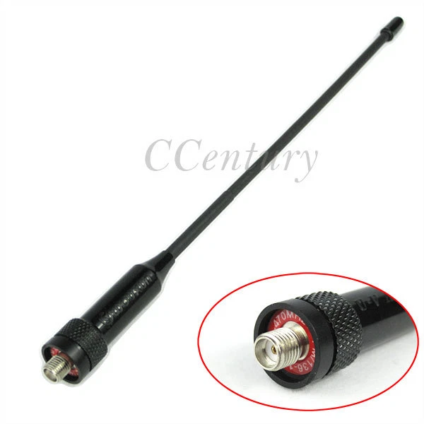 Antena hembra SMA doble banda original WOUXUN UHF/VHF para KG-UVD1P KG889 KG869 - Imagen 1 de 2